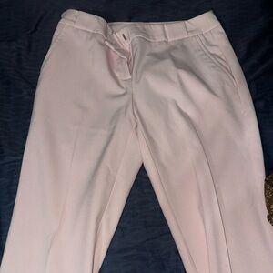 New York & Company Light Pink Stretch Pants
